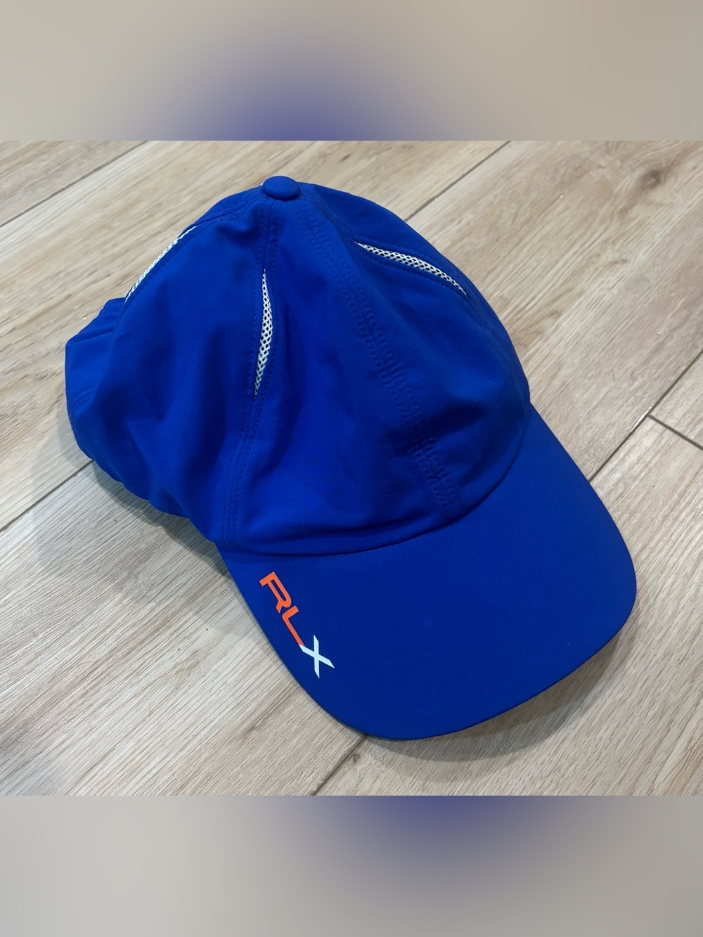 Polo Ralph Lauren Royal Blue With Orange Hat Great Condition Rlx